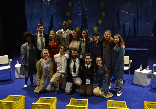 Actores y actrices de Escena Erasmus.